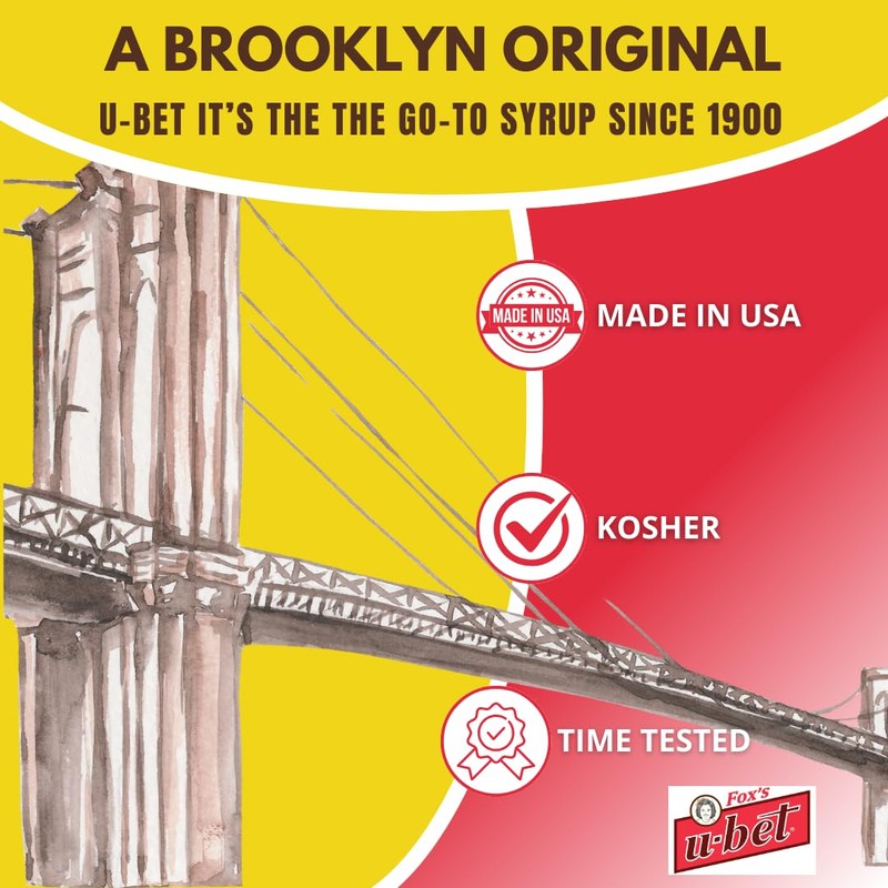 Fox's u-bet 22-Oz. Original Chocolate Syrup