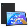 Tablet 11-inch Tablet, 16GB + 128GB, Android 14 Tablet, 1TB