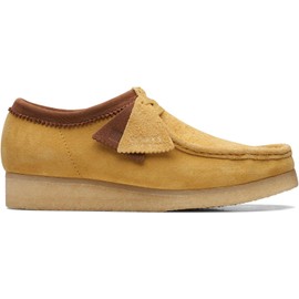 Clarks - Mens Wallabee Shoe, Color Yellow Com, Size: 10 M US
