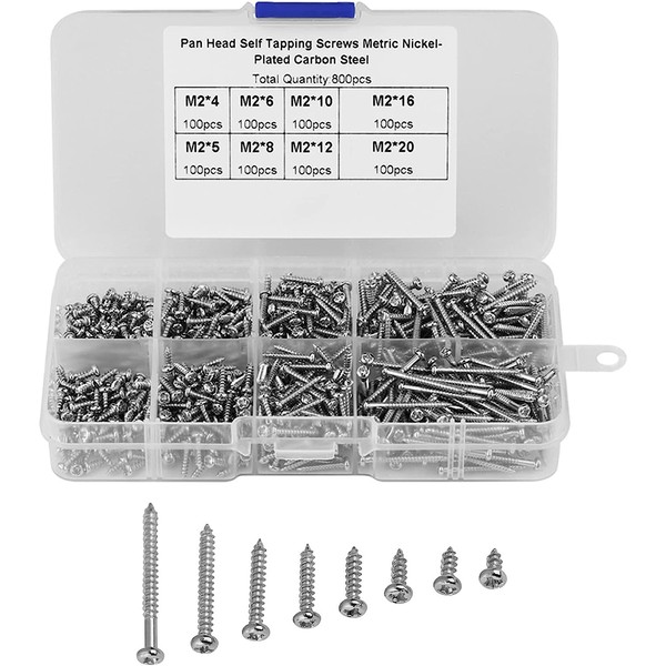 TAORAYO Self Tapping Screws, Wood Screws, Truss Head Tapping Screws,