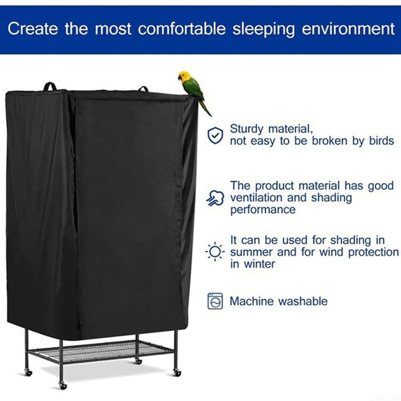 Bird Cage Cover, Large Breathable Soft Universal Bird Parrot Cage