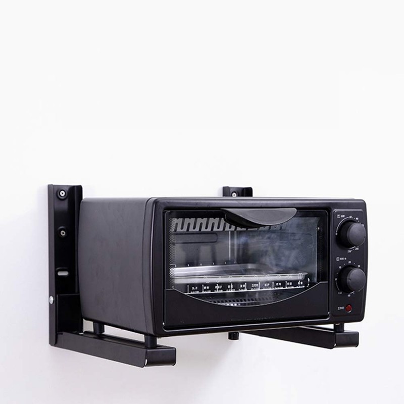 Microwave Wall Mount Brackets, Foldable Arm Adjustable Extensible Wall Hanging