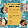 Esponja Exfoliante Ducha Resistente Desgarros Secado Rápido Baño Todo Tipo