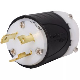 L5-30P L5-30 Plug - NEMA L5-30P Locking Plug, Rated for 30A, 125V