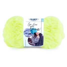 Lion Brand Yarn Go For Faux yarn, Lightning Bug