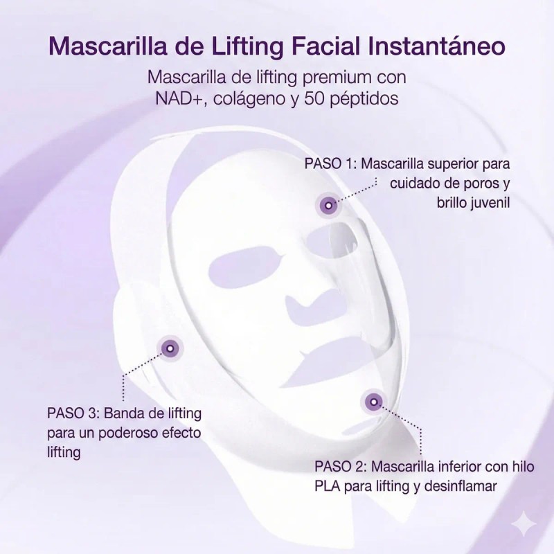 Mascarilla Facial Reafirmante Nad+bio No.9