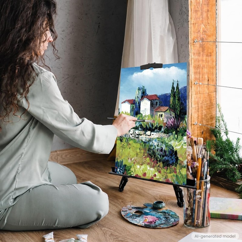 RRFTOK 17-66 Inch Adjustable Art Easel Stand for Painting and