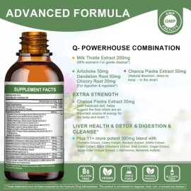 Mulittea Gotas Herbales Detox Hepático - 2 Pack 60ml - Libre de Gluten y Vegano