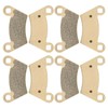 Sintered Front Rear Brake Pads for Polaris Ranger 800, Ranger
