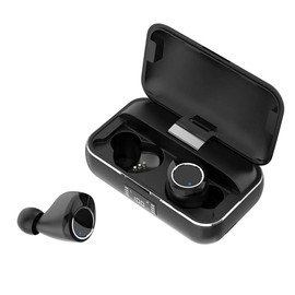 TWS Earphones Wireless Earbuds Headphones Compatible with Sharp Rouvo V/NUU X6 Plus, True Stereo Headset Hands-Free Mic Charging Case