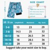 IRELIA Boys Swim Trunks with Boxer Brief Liner Compression Swimming