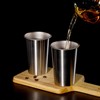 MEWAY Premium Stainless Steel Cups 16 oz Pint Cup Tumbler