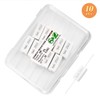 Chanzon Pack of 10 5W Cement Resistor 0.25Ω Ohm ±5%