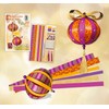 Ursus 23480099 Design Strips Paper Balls Magic Christmas, Material for