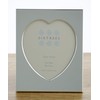 Sixtrees Romeo Heart Shaped silver plated photo frame for a