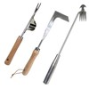 Weed Puller Tool, 3 Pack Stainless Steel Hand Weeder Tool,