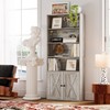 IRONCK Industrial Bookshelves and Bookcases with Doors Floor Standing 6