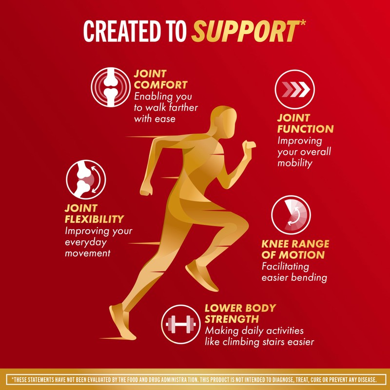 Move Free Advanced 5-Day Joint Support Supplement with Turmeric Curcumin
