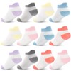 ELUTONG Non-Slip Socks Baby Stopper Socks Baby 12 Pairs ABS