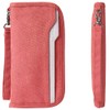 ZOPPEN RFID Travel Passport Wallet & Documents Organizer Zipper Case