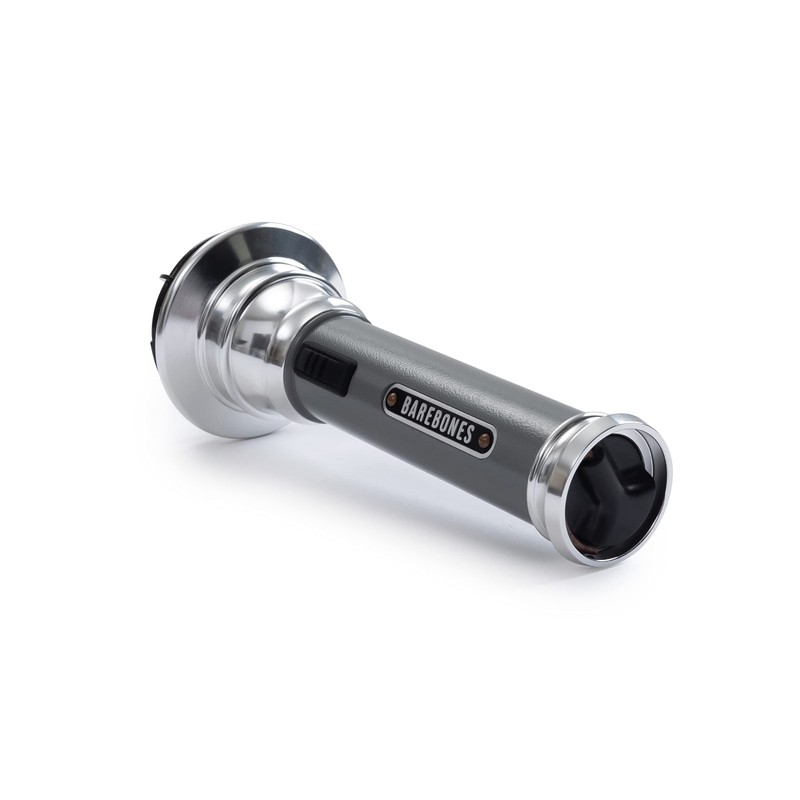BAREBONES Vintage Flashlight, LED, Slate Gray