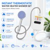 NOLITOY Electric Tankless Water Heater : Anti Scald Instant Hot