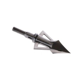 TRUGLO TITANIUM X Large Game 2 Blade 100 Grain Durable Fixed-Blade Archery Bow Hunting Broadhead with Grade 5 Titanium Ferrule & Stainless Steel Blades
