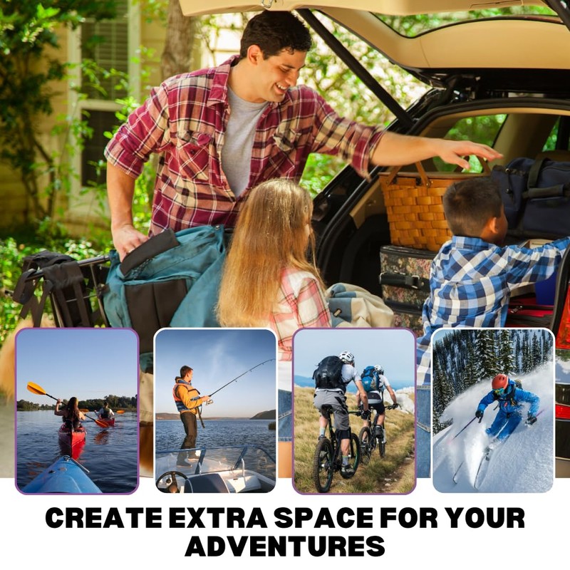 ERKUL Roof Rack Cross Bars for Jeep Grand Cherokee 2005-2010