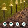 Solar Christmas Star Lights Outdoor Energy Saving Waterproof Solar Powered