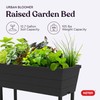 Keter Urban Bloomer 12.7 Gallon Raised Garden Bed and Outdoor