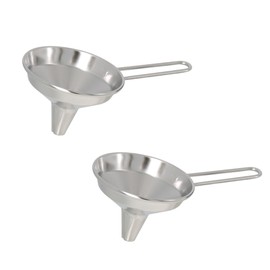 TAKAGI Stainless Steel Loat with Handle, 3.0 inches (7.5 cm), Set of 2, Funnel, Handle Included, Stable Pouring Tool
