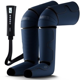 AICUTTI Air Compression Leg Massager with Heat for Foot, Calf, Knee & Thigh - Gifts for Christmas, Mother's Day, Father's Day - Leg Massage Boots for Women & Men - Relieves Muscle Tension and Pain