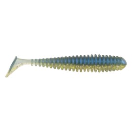 Berkley PowerBait Power Swimmer Swimbait Fishing Bait, 4.3", Sexy Shad, 6 Count