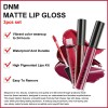 Pintalabios Mate,lápiz Labial Mate Larga Duración