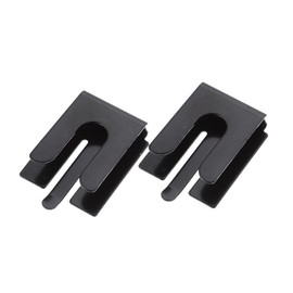 Mipcase 2pcs Metal Mic Holder with Durable Design Professional Radio Accessories for Vehicle Use Replacement for Broken Hangers