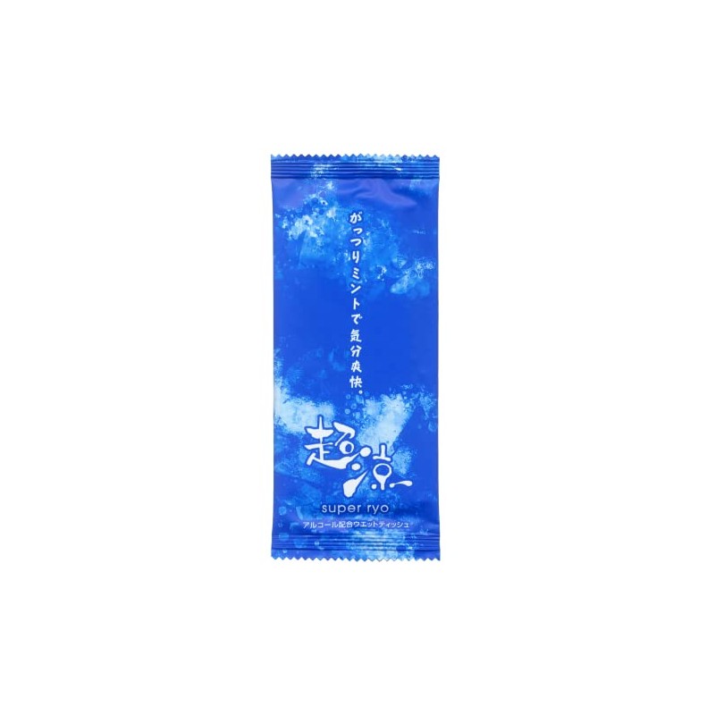 Kyushu Shikko Cool Hot Towel, Super Cool, Alcohol, Menthol Blend,