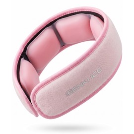 Genki Ice Neck Cooler (2026 Wide Model) 64°F (24°C) PCM Neck Cooling Goods, For Neck Cooling, Lightweight, Condensation Resistant, Cover Included, Commuting to Work or School, Outdoor Work, Motorcycle