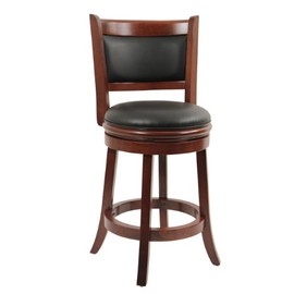Yardlio "Stylish and Durable Augusta Swivel Counter Stool: Comfortable Seating for Any Decor