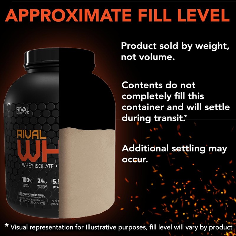 RIVAL NUTRITION Rival Whey – 5LB Cookies & Cream –