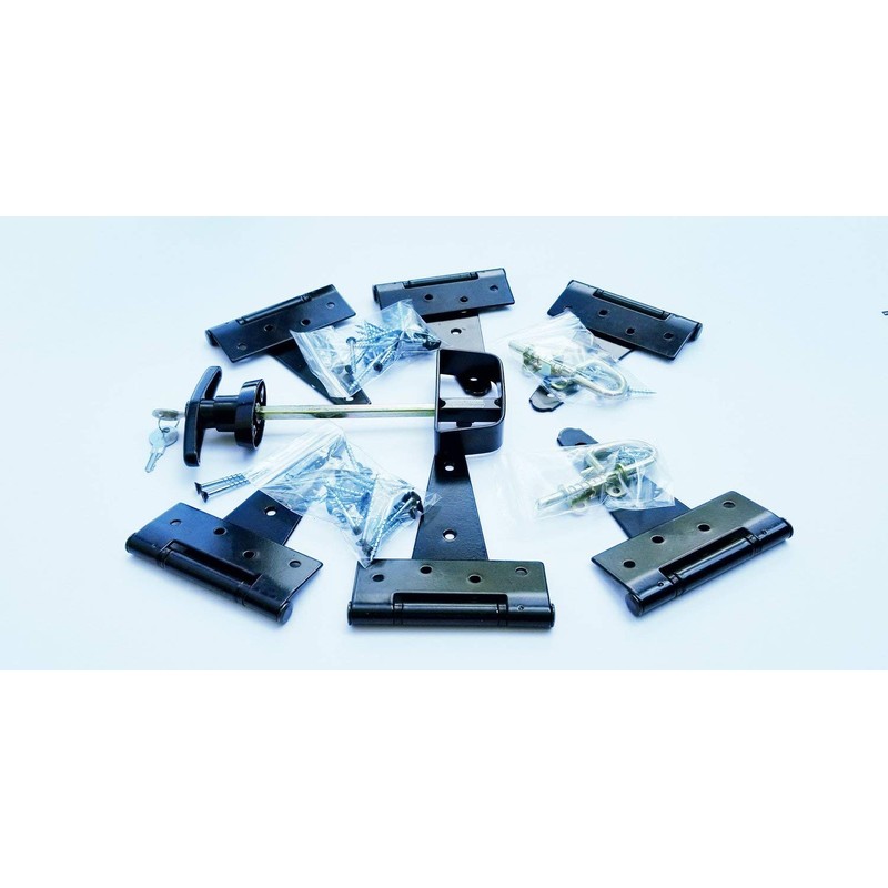 Doors & Door Hardware Shed, Gate double door hardware kit: