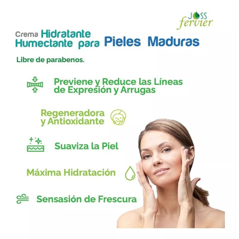 Joss Crema Ácido Hialurónico Para Pieles Maduras 2pack Joss