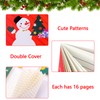 36 Piece Christmas Writing Paper Set, Gel Pen Christmas, Sticky