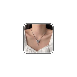 Cimenexe Bohemian Onyx Butterfly Choker Necklace Teardrop Crystal Pendant Necklace Butterfly Satellite Chain Necklace Silver Cz Butterfly Collar Necklace Jewelry for Women