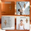Red Cedar Sauna Timer, Wall-Mounted 360° Rotating 15 Minute Sand
