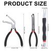 3pcs Electrical Disconnect Pliers, Metal Automotive Electric Plug Connector Pliers