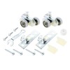 HZ-MONSTAR 2 Pack Sliding Pocket Door Hardware Kit, Sliding Door