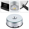 4" LED Rotating Display Base for Crystals Glass Art, Colorful