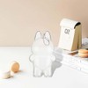 2Pcs Acrylic Display Case for 6.9 Inch Plush Figure Dolls,Transparent
