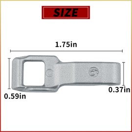 MFG63099101 Washer Door Lock Strik,Latch Switch Hook Replacement Part Compatible with LG Kenmore Front Load Elite Washing Machine Door Locker Replaces for 4026ER4004B 2674973