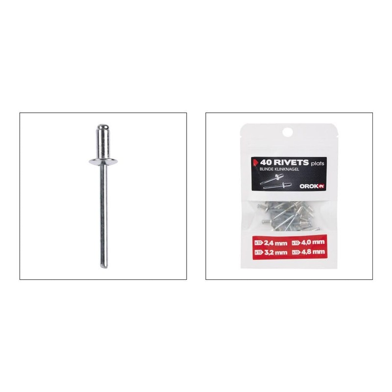 Turbo Blind Head Nails x 40